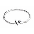 thumbnail image 2 of Pandora Moments Heart T-Bar Snake Chain Bracelet - 599285C00-17, 2 of 2