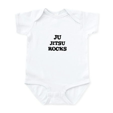 

CafePress - JU JITSU ROCKS Infant Creeper - Baby Light Bodysuit Size Newborn - 24 Months
