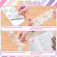 thumbnail image 4 of Kit para hacer marcapáginas con 121 piezas de libros y flores UV DTF, acrílico artesanal para mujeres, hombres y adultos, pegatinas personalizadas para marcapáginas., 4 of 9