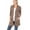Brown, variant on Leopard Slouchy Pocket Open Cardigan Cover-Up