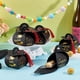 thumbnail image 2 of 50 juegos de cajas de regalo para graduación: cajas para dulces, birrete con borlas rojas, cabujones de madera con borlas, bolsas de celofán con cabujones. Decoración para cajas., 2 of 9