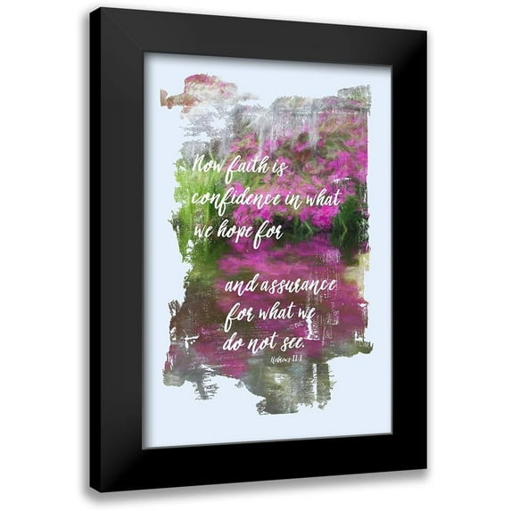 Murdock, Ramona 11x14 Black Modern Framed Museum Art Print Titled - Faith Is