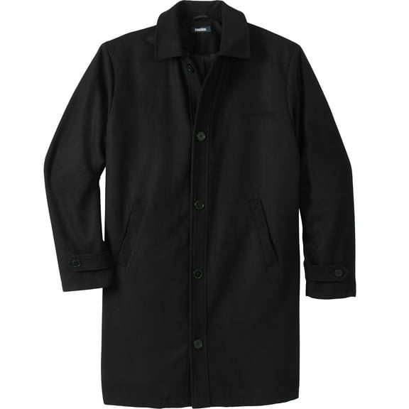 KingSize Men's Big & Tall Wool Dress Coat
