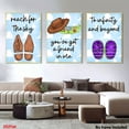 thumbnail image 2 of 3pcs Living Room Decorative Paintings, 2D Frameless Canvas Paintings, Art Paintings, Set of 3 Wall Art Posters for Kids Room, Nursery Or Playroom Decoration, 2 of 4
