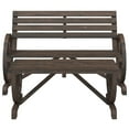 thumbnail image 3 of vidaXL 4 Piece Garden Lounge Set Solid Wood Fir, 3 of 5