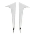 thumbnail image 1 of 2Pcs/Set Rear Window Side Spoiler Wing Splitter Trim ABS Chrome Replacement for Mazda CX‑30 2020‑2021, 1 of 6