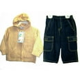 thumbnail image 2 of Infants Size 18M Sweater Knit Hoodie Jacket+Denim Pants 2-PC Sets. * 1 Unit Set Pack *, 2 of 2