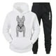 thumbnail image 3 of 2023 Korea Mens Sweatshirt Sets Hoodie+Sweatpants 2 Piece Suits Casual Womens Kawaii Streetwears Fashion Luxury Tracksuit Outfit, 3 of 4