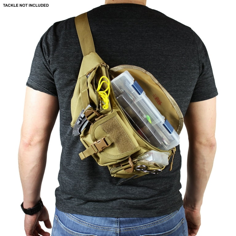 Osage River Fishing Tackle Bag Waist Fanny Pack Portable Storage