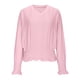 thumbnail image 4 of Ailaofu Womens Tops V Dressy Casual Neck Long Sleeve Shirts Buttons Business Casual Tops, 4 of 6