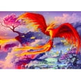 thumbnail image 1 of Cuadros Decorativos Taladro parcial de diamante de imitación de forma especial de pintura de diamante 5D Phoenix DQrwqpou Nuevos Originales, 1 of 8