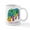 White, variant on CafePress - Colorful LOVE A HIPPO Mug - 11 oz Ceramic Mug - Novelty Coffee Tea Cup