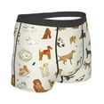 thumbnail image 3 of Bingfone Dogs Funny Pets Men's Underwear - Casual Stretch Boxer Briefs-Medium, 3 of 9
