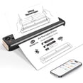 thumbnail image 1 of Impresora portátil inalámbrica Rongta para viajes, con Bluetooth, WiFi, impresora térmica sin tinta para tamaños Carta (8,5" x 11") y A4, compatible con teléfonos Android, iOS, Mac, Windows y portátil, 1 of 5