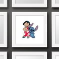 thumbnail image 3 of Gallery Pops Disney Lilo & Stitch - Disney Lilo & Stitch Wall Art, White Framed Version, 12" x 12", 3 of 5