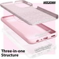 thumbnail image 5 of for Samsung Galaxy A23 5G Phone Case Liquid Silicone, Cute Thin Slim Soft Rubber TPU Plain Smooth Gel Cover for Women Girl, Matte Solid Protective & Shockproof, Rose Light Pink, 5 of 14