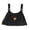 Black, variant on BIMZUC Universal Stroller Organizer Bag with Cute Bear Pattern, Waterproof Nylon Mummy Backpack for Baby Bottles and Mobile Phones, Black