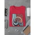 thumbnail image 3 of Ocean Dynamic Poster Art T-Shirt Men -Image by Shutterstock, Male x-Large, 3 of 4