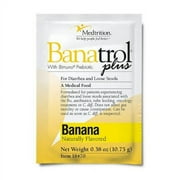 Banatrol Plus Banana Flavored Powder Oral Supplement, Prebiotic Fiber Digestive Support for Diarrhea and Loose Stool, 10.75 g Individual Packets, 21 Count