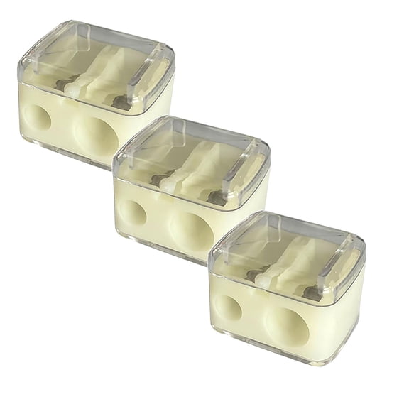 LKZQHMC 3 Pack Make Up Pencil Sharpener,Lip Liner Pencil Sharpener,Cosmetic Pencil Sharpener,Colored Cosmetic Lip Pencil Sharpener Hand Pencil Sharpener for Eyeliner Lip Liner Pencils,Green