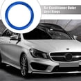thumbnail image 2 of Unique Bargains 7 Pcs Air Conditioning Outer Vent Rings AC Decor Trim Cover for Mercedes Benz A-Class W177 V177 Blue, 2 of 6