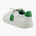 thumbnail image 3 of Steve Madden Marvin Women's Fashion Sneakers White/Green Size 7 M, 3 of 8