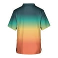 thumbnail image 3 of Aofany Women Nursing Scrub Tops Gradient Printed Working Uniform V Neck Short Sleeve Workwear Blouse T-shirt with Pockets, 3 of 3