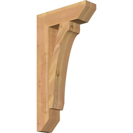 

Ekena Millwork 3 1/2 W x 14 D x 26 H Legacy Slat Smooth Bracket Western Red Cedar