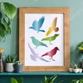 thumbnail image 5 of Crow Stencil 11.7x8.3 inch Raven Stencil Primitive Flying Raven Pattern Stencil Reusable Crow Painting Stencil DIY Craft Stencils for Painting on Wood Floor Wall and Tile DIY, 5 of 7