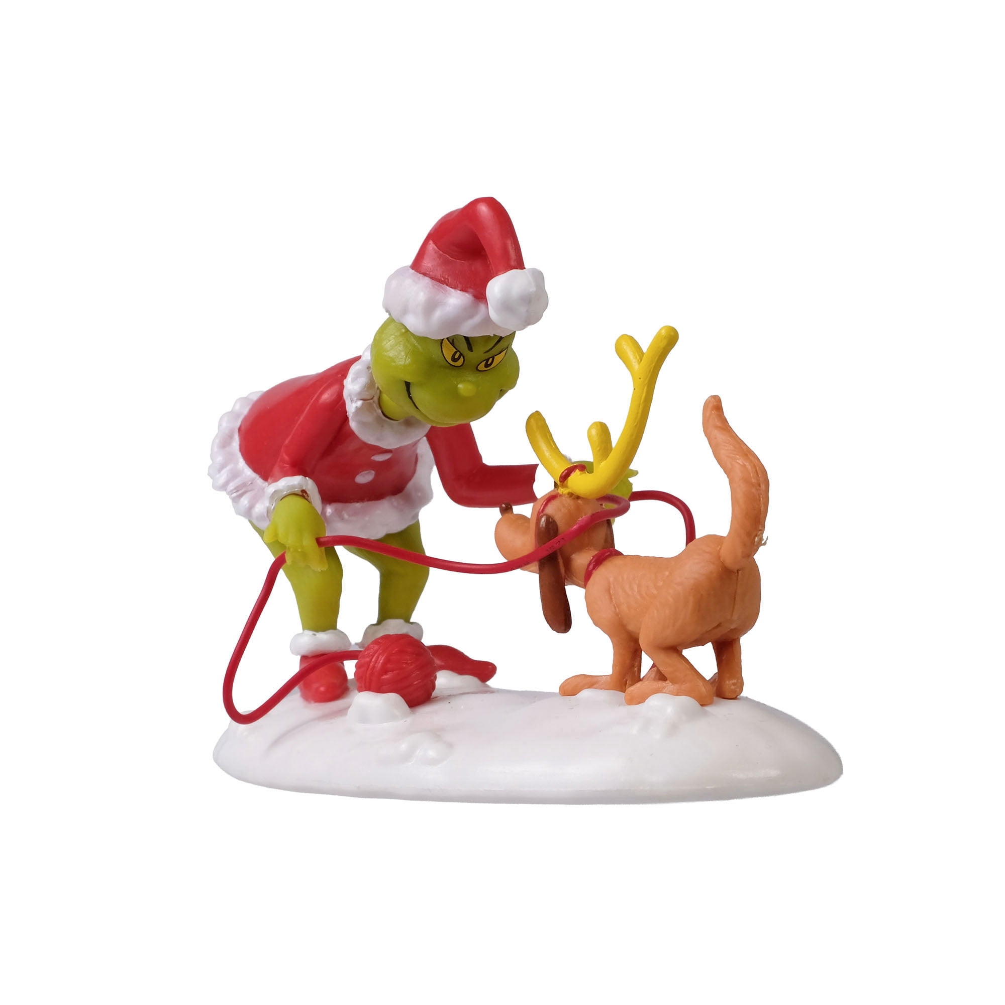 Dr. Seuss The Grinch & Max Christmas Village Figurine