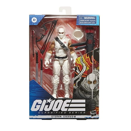 G.I. Joe Classified Series #35 Storm Shadow Action Figure with Accessories 2021