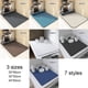 thumbnail image 4 of Advancent Alfombrilla de secado de platos exquisita negra para limpiar y ordenar accesorios de decoración de de encimera alfombrilla Mostrada CE0120-1 40*60, 4 of 6