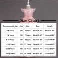 thumbnail image 3 of Miluxas Robe de Princesse pour Filles Robe Formelle pour Enfants Robe de Bal Concours Mariage Fête Robes pour Filles Bleu 7-8 Ans, 3 of 6