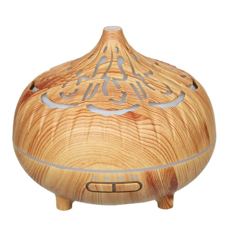 

Abanopi 400ml U-ltrasonic Acoustic Air Humidifier Aroma Diffuser Mist Maker with Remote Control Controller 7 Colorful Lig