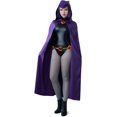 thumbnail image 1 of Disfraz de cosplay de mono negro con capa morada para mujer XL JM  Rojo Verde, 1 of 5