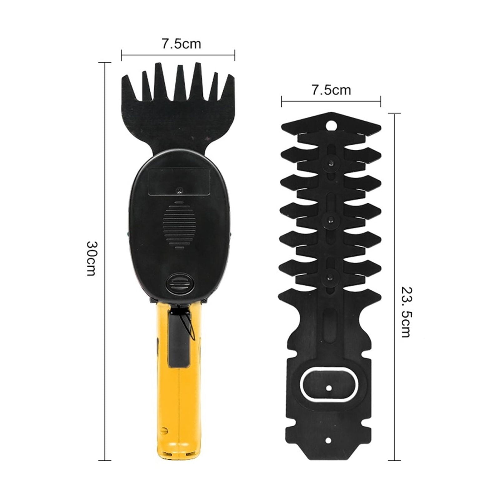 7.2V Pruning Shears 2in1 Cordless Grass Hedge Trimmer Battery Rechargeable Shear Hedger Cordless Garden Tool ,2 IN 1 Trimmer & Edger