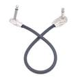 thumbnail image 5 of Patch Cable Devinal para guitarra, 30 cm 1/4, mono, ángulo recto, paquete de 3, 5 of 5