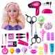 thumbnail image 1 of Bust Doll Hairdressing Toy Simulation Model Braided Hairdressing Makeup Play House Girl Toy Toys for Children heqiyong toy, 1 of 2