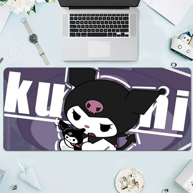 Kuromi Kawaii Mousepad Large Gaming Compute Gamer PC Keyboard Mouse Mat good