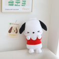 thumbnail image 1 of Sanrio Pochacco-almohada de peluche Kawaii para niñas, muñeco de peluche de 25cm/35cm, Serie de juguetes, cachorro, perro, muñeco enchufado, decoración de habitación, regalo de cumpleaños y vacaciones, 1 of 4