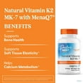 thumbnail image 3 of Doctor's Best Natural Vitamin K2 Mk-7 Capsule , Supports Bone Health & Soft Tissue Elasticity, 180 Ct, 3 of 6