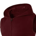 thumbnail image 6 of Daolelai Men's Hooded Zippered Sleeveless Sports Vest, 6 of 6