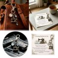 thumbnail image 2 of SIfdSeng Get it Fast Sewing Machine Keychain with Poem Card Sewing Charm Key Ring Appreciation for Seamstress Tailor Quilter Sewing Lover, 2 of 7