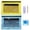Sky Blue&Yellow, variant on KOYPTL 2Pack Oxford Cloth Pencil Case,Sturdy Pen Pouch for Binder with Double Layer,Large Capacity Zipper Closure Pencil Bag Clear View Window for Office Stationery Organization Travel Cosmetic Bag