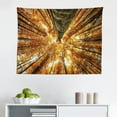 thumbnail image 1 of Nature Tapestry, Sun Through Leaf Golden Yellow Vivid October Foliage Harvest Serene Paradise Photo Art, Fabric Wall Hanging Decor for Bedroom Living Room Dorm, 2 Sizes, Orange, by Ambesonne, 1 of 1