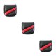 thumbnail image 4 of Soidarity Fundas de PU para palos de Golf, equipo deportivo, regalos para golfistas, hombres, felpa gruesa interior, funda protectora de Tetragon Negro 3piezas, 4 of 6
