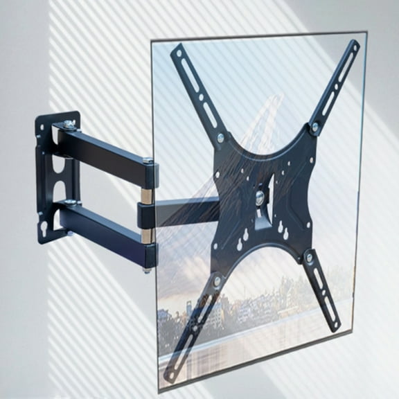 AlexTong TV Wall Mount Swivel and Tilt Full Motion for Most 14 to 55 inch TV Mount up to 55lbs max VESA 400x400mm