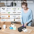 thumbnail image 4 of Bluetooth Thermal Label Printer for Mac, Windows, Phone, Tablet, Wireless 4x6 Shipping Label Printer for Shipping Packages, Support USPS, Ebay, Amazo, 4 of 7