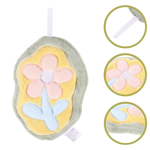 VERDANVERSE Soft Hanging Hand Towel Decorative Multi Hand Towels For Home Use 1Set