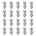 thumbnail image 2 of 20 Pcs Jack Nuts Car Metal Screw Petal Nuts with Screw for Hollow Wall Iron Skin, 2 of 5